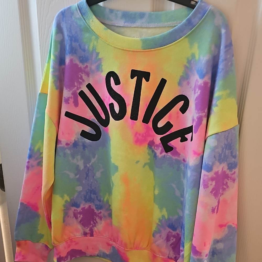 Justice Tie-Dye Sweatshirt